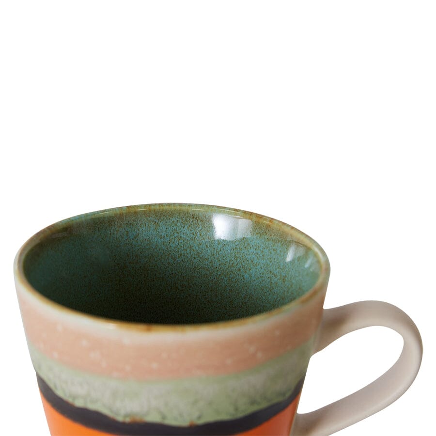 70's Ceramic Cappuccino Mug | Burst Mug HKliving 