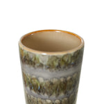 70's Ceramics Latte Mug | Fern Mug HKliving 