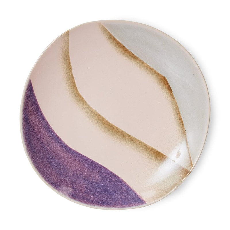 70's Ceramics Side Plates | Valley | Set of 2 plate HKliving 