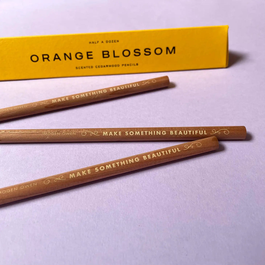 Orange Blossom scented Pencils I Am Nomad 