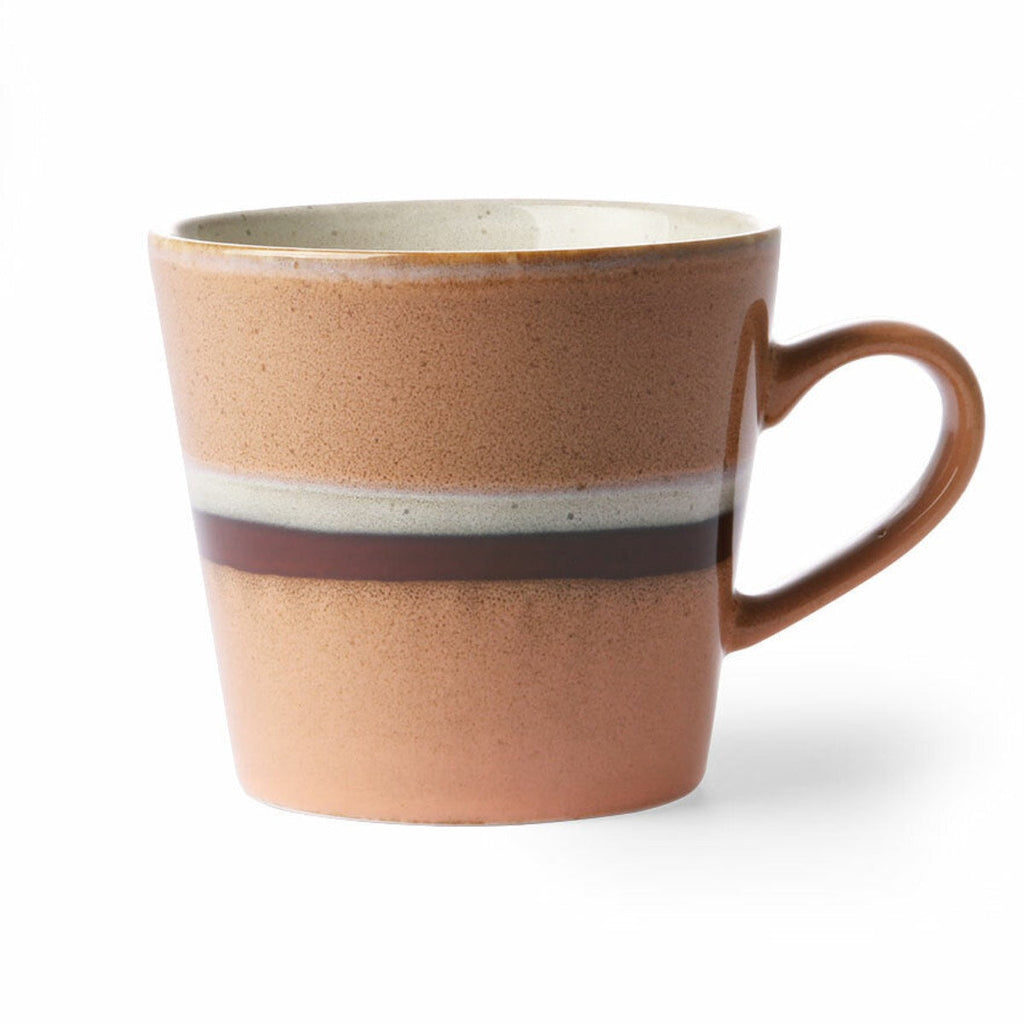 70's Ceramic Cappuccino Mug | Stream Mug HK LIVING 