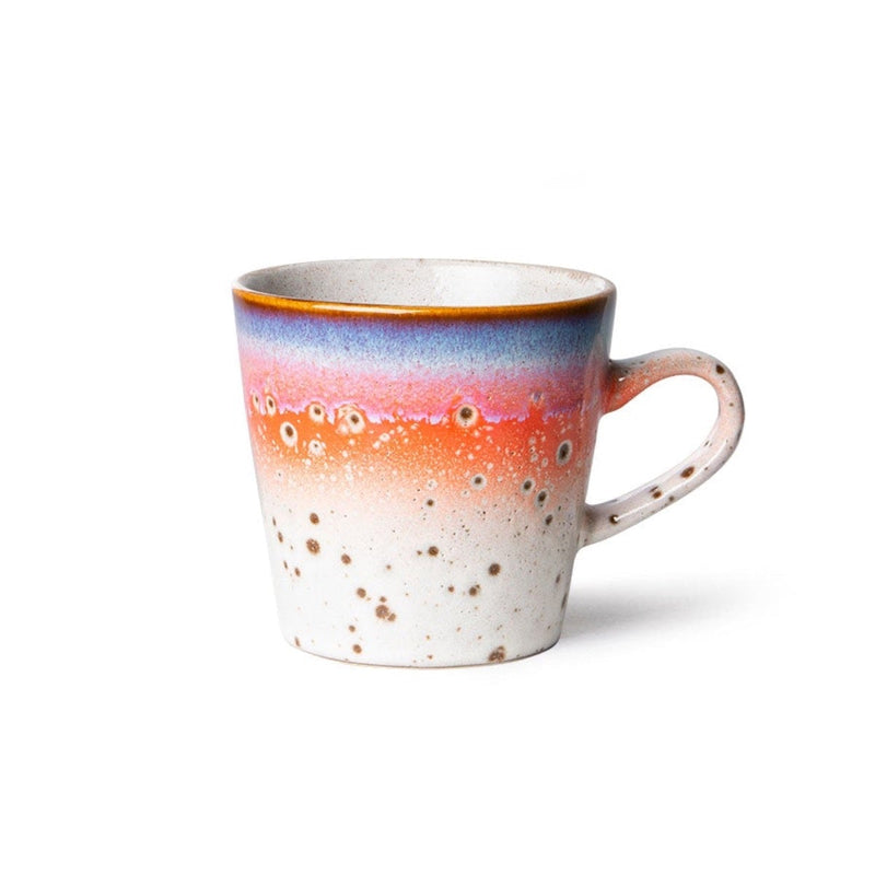 70's Ceramics Americano Mug | Asteroids Mug HK LIVING 