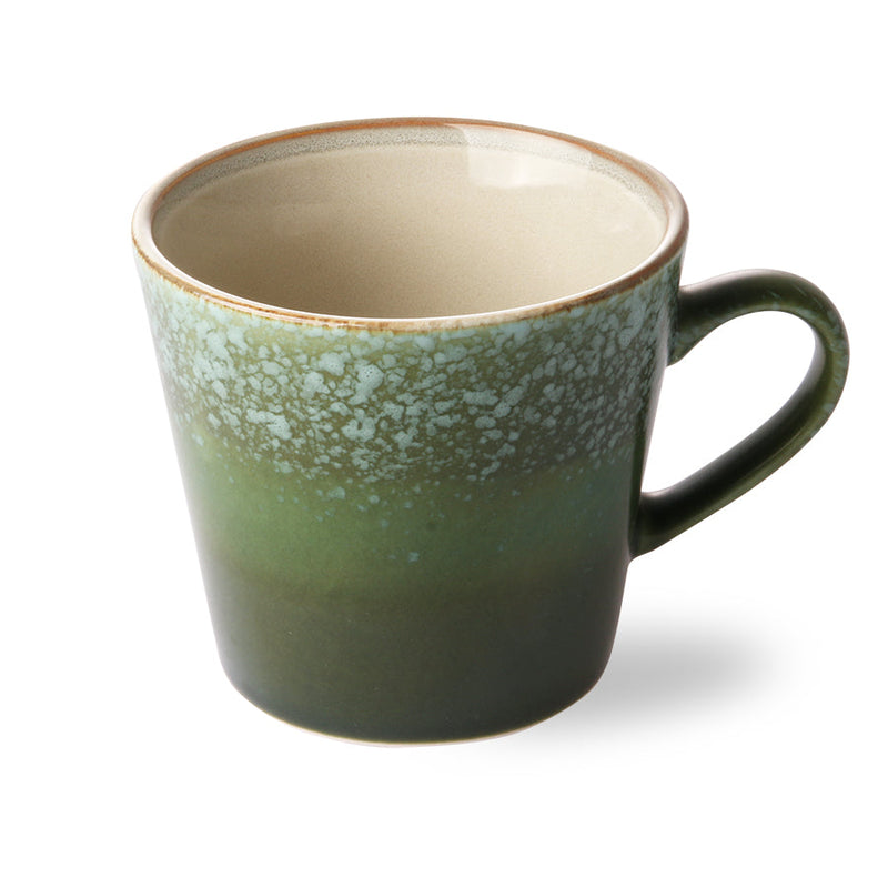 70's Ceramics Cappuccino Mug | Grass Mug HK LIVING 