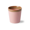 70's Ceramics Coffee Mug | Pink Mug HK LIVING 