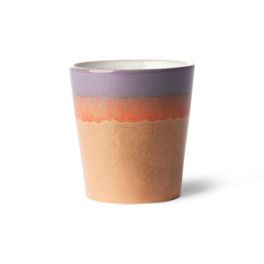 70's Ceramics Coffee Mug | Sunset Mug HK LIVING 