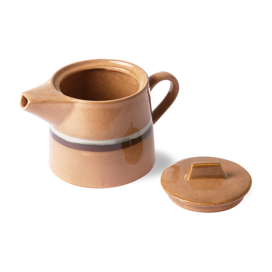 70's Ceramics Tea Pot | Stream Coffee Servers & Tea Pots HK LIVING 