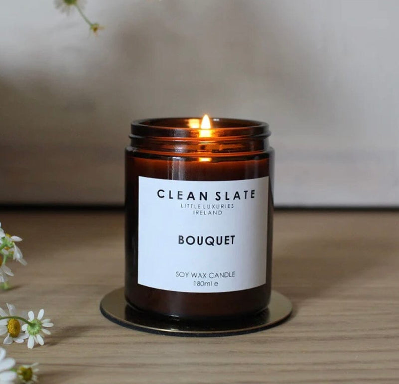 Bouquet Soy candle CANDLE CLEAN SLATE 
