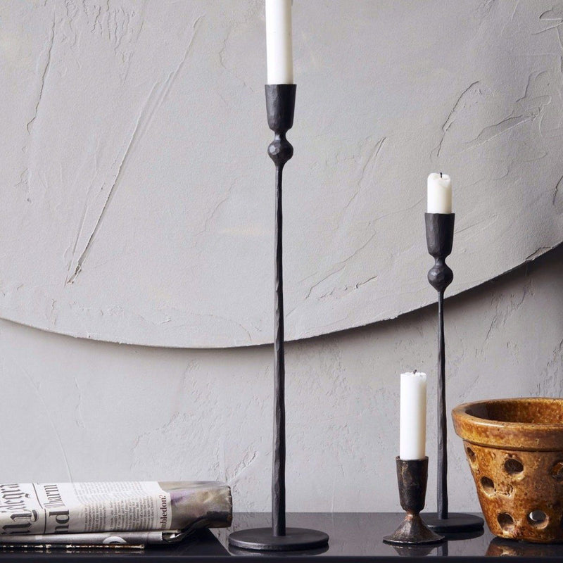CANDLE STAND TRIVO, BLACK LARGE BY HOUSE DOCTOR HOUSE DOCTOR 