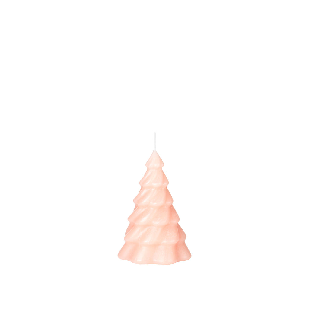 Christmas Tree 'Pinus' | Small | Dusty Peach Rose CANDLE BROSTE COPENHAGEN 
