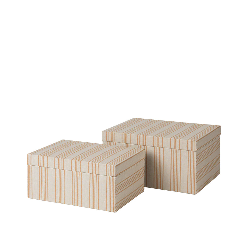 Cleo Storage Box | Meerkat Brown/Warm Grey BROSTE COPENHAGEN 