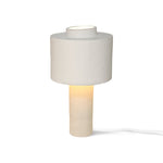 Gesso Table Lamp | White lamp HK LIVING 