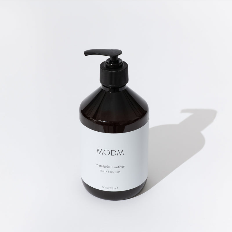 Hand & Body Wash | Mandarin & Vetiver beauty MODM 