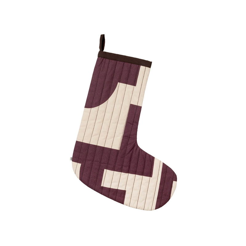 'Karla' Christmas Sock | Decadent Chocolate Stocking BROSTE COPENHAGEN 