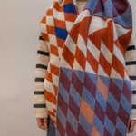 Royal & Ember Geometric Blanket Scarf | Ember/Oat/Ecru/Dearne Scarves Jessica Turnbull 