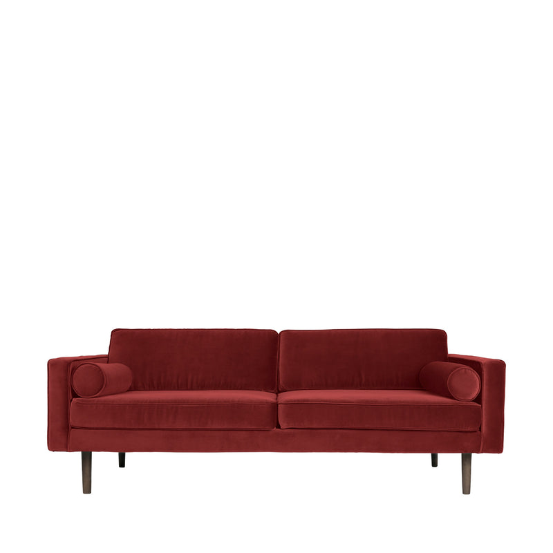 Wind 3 Seater Sofa | Velvet | Colours Options Available sofa BROSTE COPENHAGEN wild ginger 